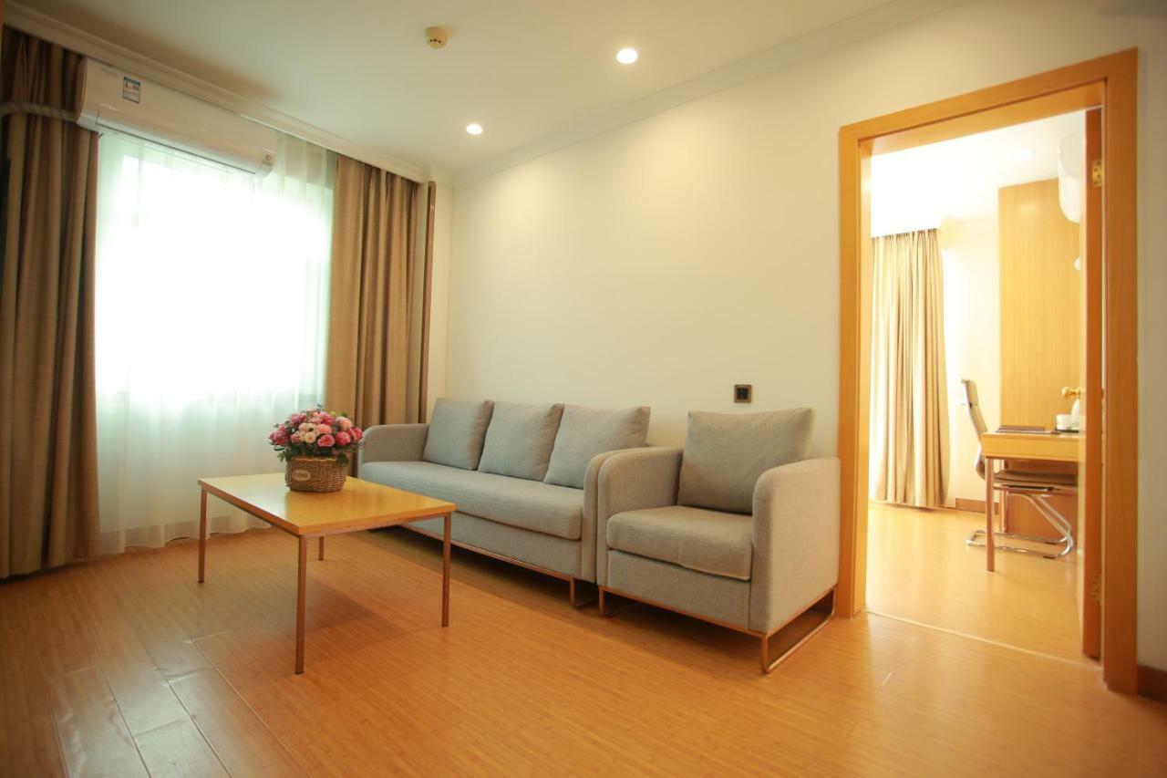 Greentree Inn Shanghai Hongqiao Airport Apartment Hotel Екстериор снимка